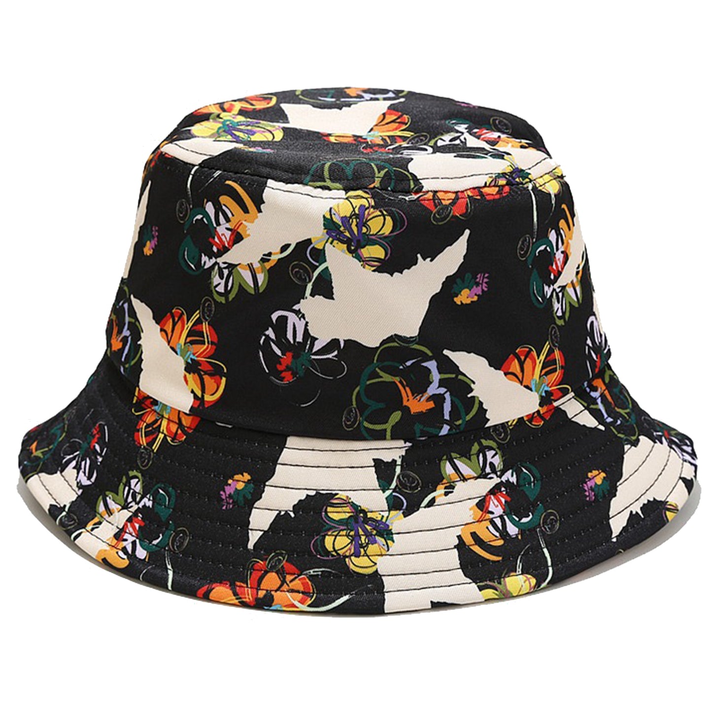 Bucket Hat for Men Women,Packable Reversible Printed Sun Hats,Fisherman Outdoor Summer Travel Hiking Beach Caps