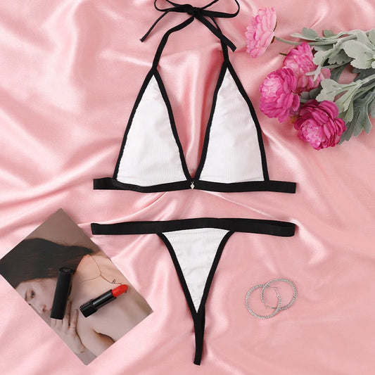 Micro Bikini Sexy Swimsuit Female Swimwear Bikini Set Brazilian Biquini Thong Swimming Suits Beachwear