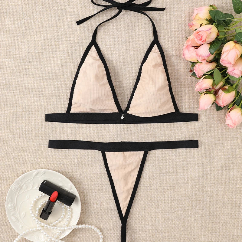 Micro Bikini Sexy Swimsuit Female Swimwear Bikini Set Brazilian Biquini Thong Swimming Suits Beachwear