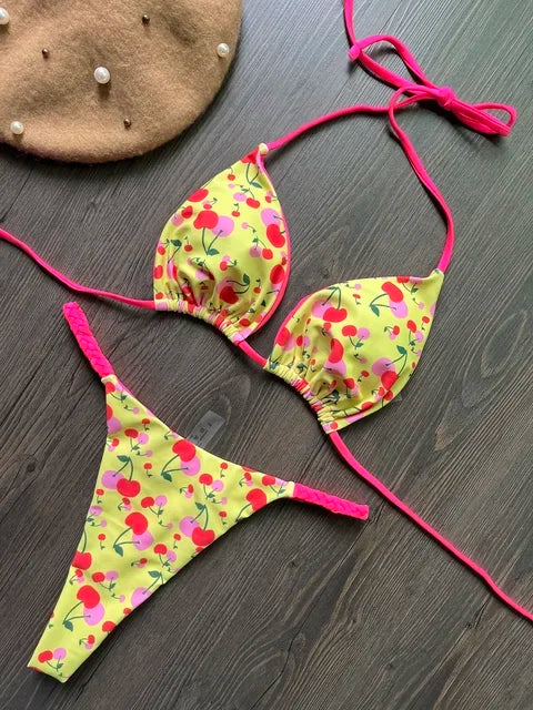 sexy bikini, brazilian triangle bikini, push-up swimsuit, beach bikini