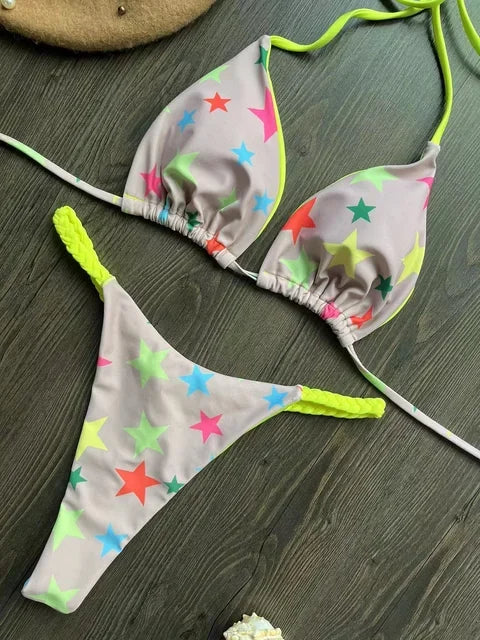 sexy bikini, brazilian triangle bikini, push-up swimsuit, beach bikini