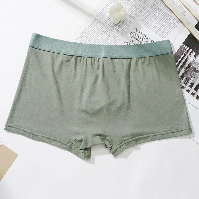 3 Pcs Men's Boxers Briefs Underwear Comfortable Underpants