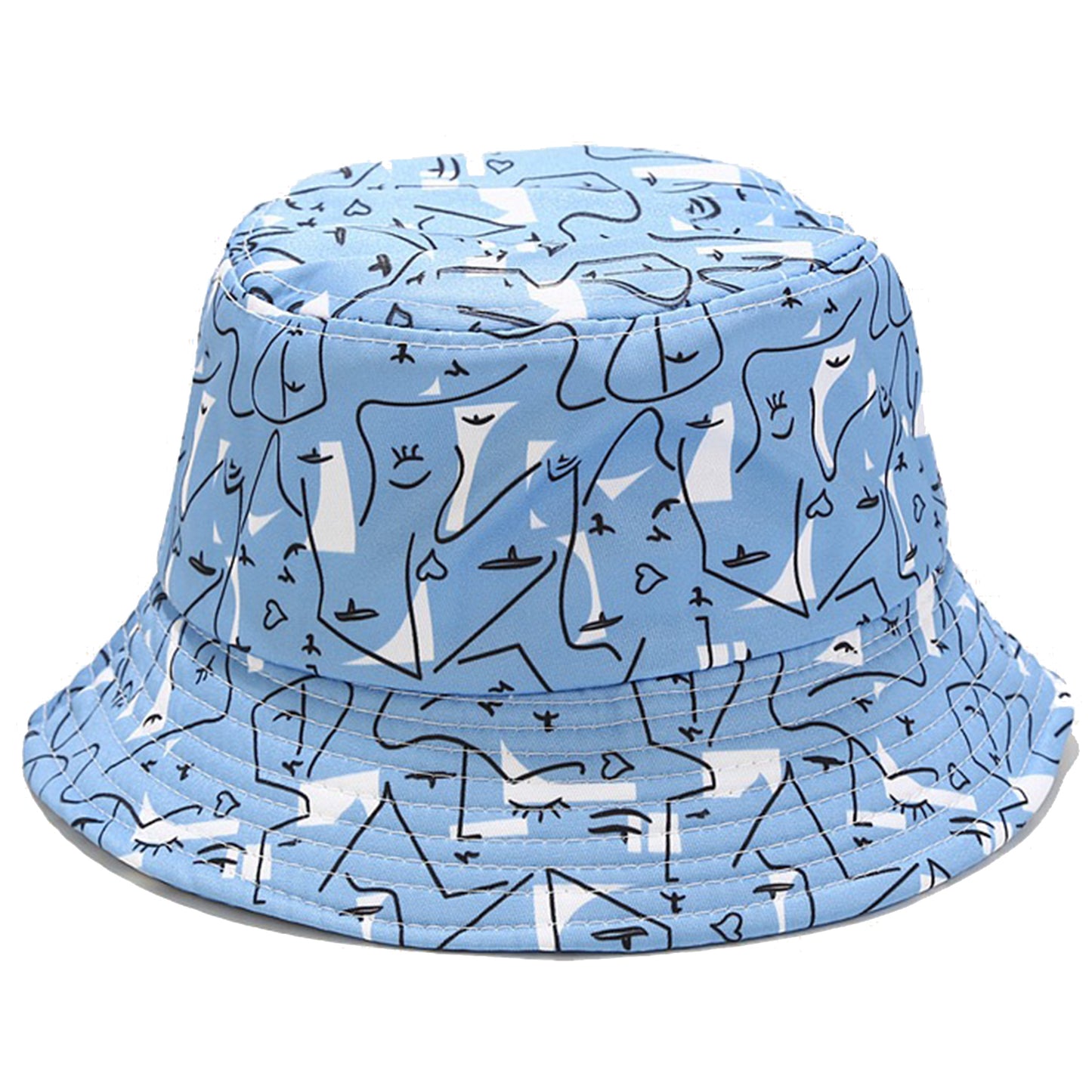 Bucket Hat for Men Women,Packable Reversible Printed Sun Hats,Fisherman Outdoor Summer Travel Hiking Beach Caps