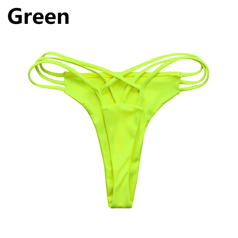 Sexy Bikinis Bottom Bikini Underpants Swimsuit Bikini Panties Thong Beachwear Beach