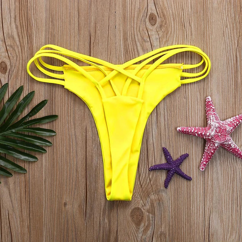 Sexy Bikinis Bottom Bikini Underpants Swimsuit Bikini Panties Thong Beachwear Beach