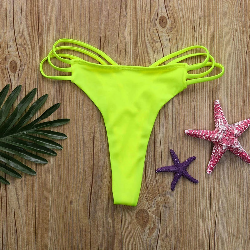 Sexy Bikinis Bottom Bikini Underpants Swimsuit Bikini Panties Thong Beachwear Beach