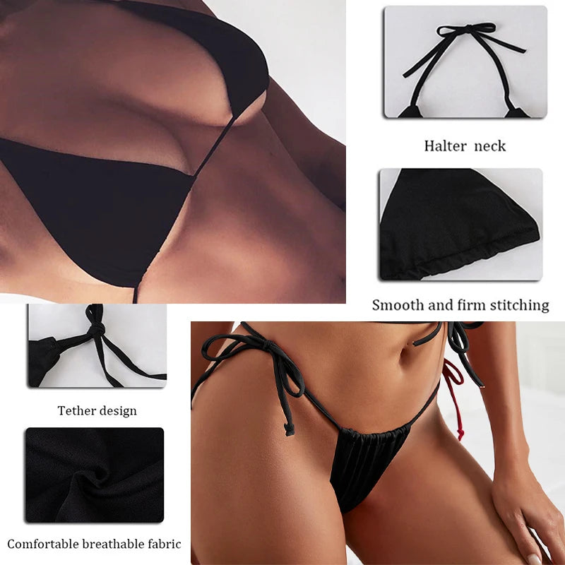 3d printer butterfly pattern sexy swimsuit summer beach vacation with chest pad lace-up bikin