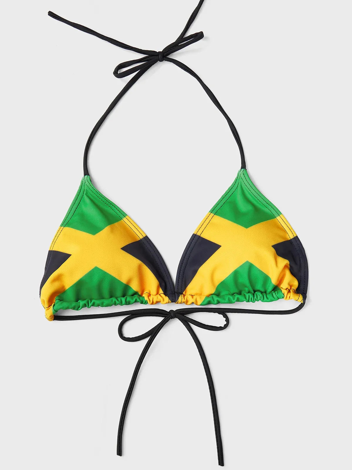 Sexy Jamaican Bikini Flag Rags, Retro to Make Old Improves, Exotic, High-end Swimsuit, Beach Suit,