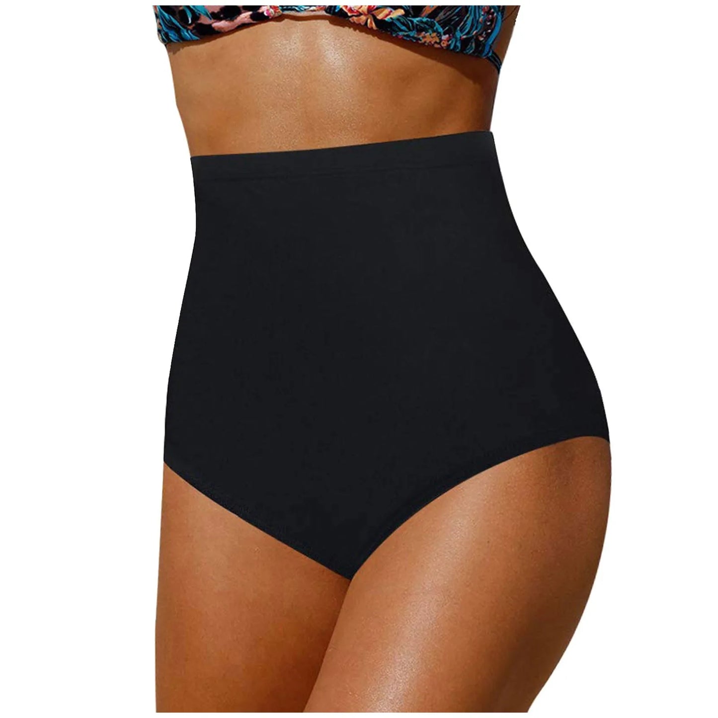 High Waisted Swimsuit Soild Bikini Bottoms Tankini Bottoms Summer Swim Shorts Swimsuits For Fine