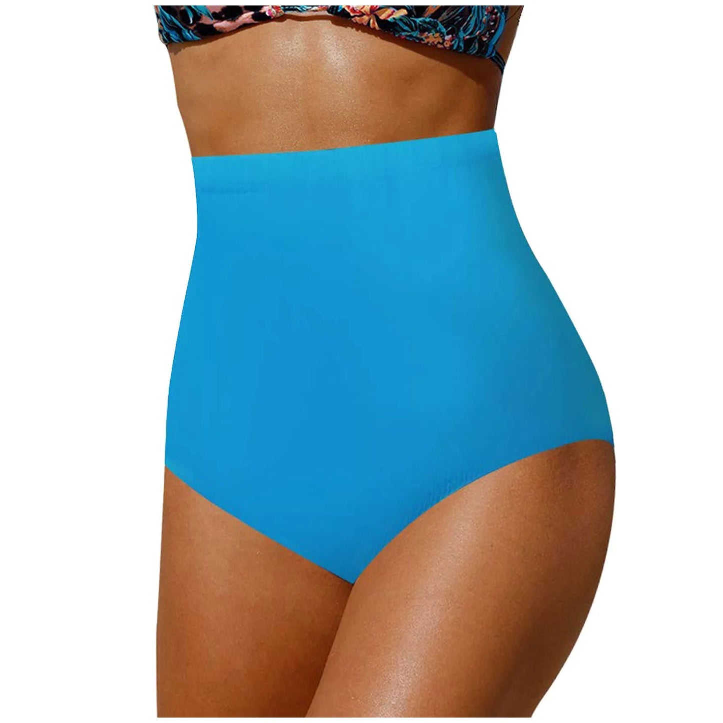 High Waisted Swimsuit Soild Bikini Bottoms Tankini Bottoms Summer Swim Shorts Swimsuits For Fine