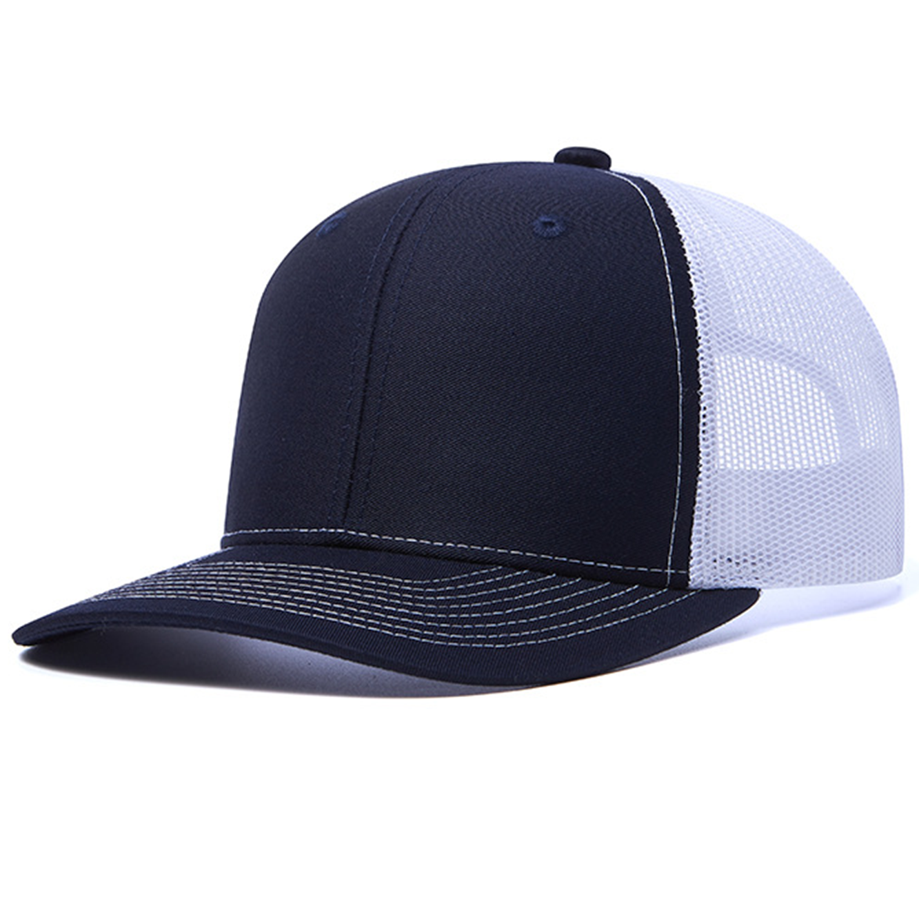 Flat Brim Baseball Caps – Plain, Adjustable Snapback, Hip Hop Style for Custom Embroidery