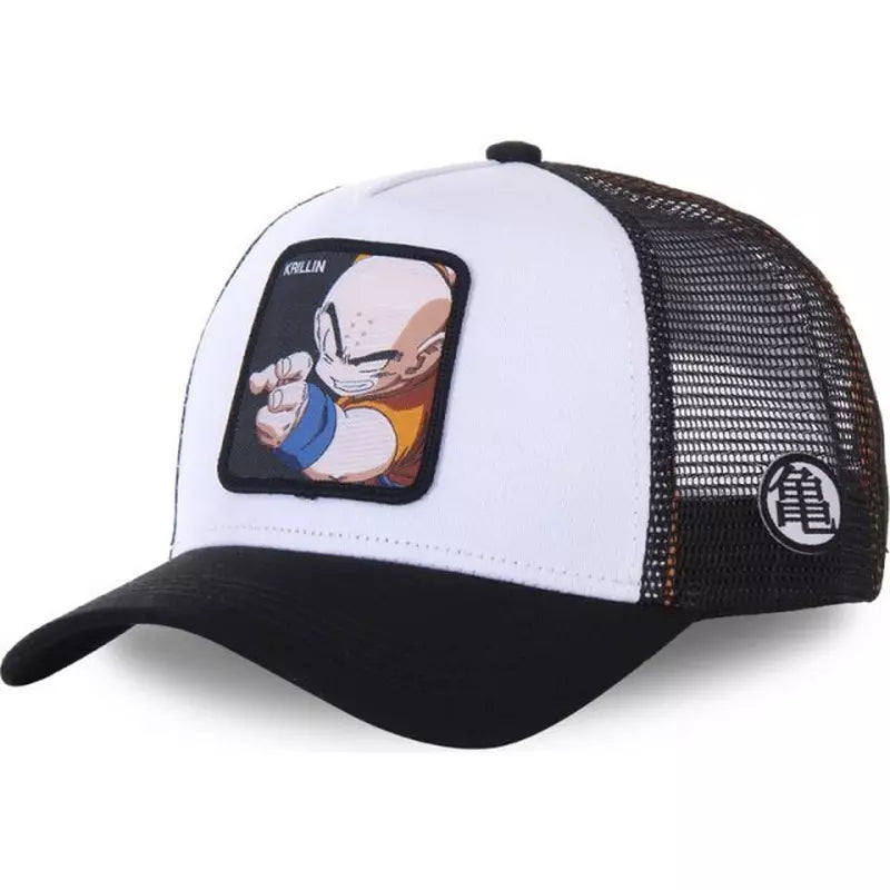 Anime Manga Dragon Ball Z Cartoon Mesh Snapback Trucker Fisher Baseball Cap Hat – Adjustable Unisex