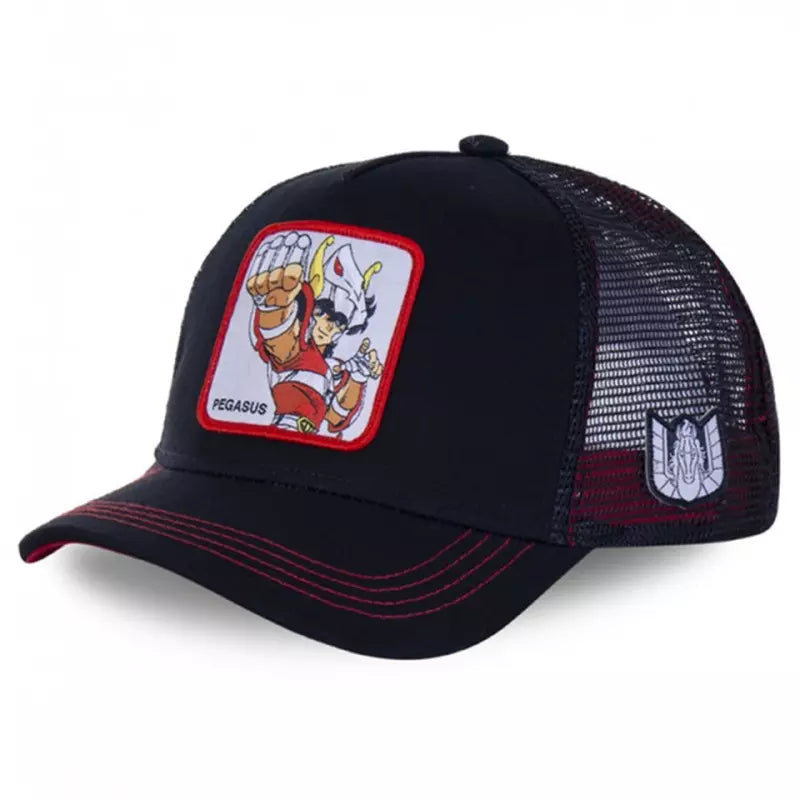 Anime Manga Dragon Ball Z Cartoon Mesh Snapback Trucker Fisher Baseball Cap Hat – Adjustable Unisex