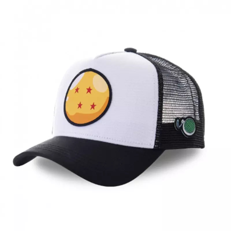 Anime Manga Dragon Ball Z Cartoon Mesh Snapback Trucker Fisher Baseball Cap Hat – Adjustable Unisex