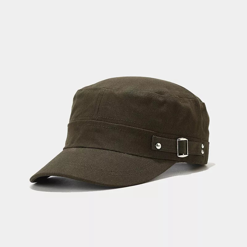 Army Cadet Military Patrol Castro Cap – Unisex Cotton Adjustable Summer Hat