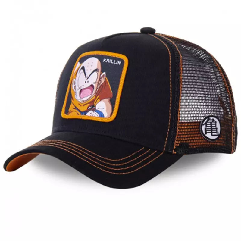 Anime Manga Dragon Ball Z Cartoon Mesh Snapback Trucker Fisher Baseball Cap Hat – Adjustable Unisex