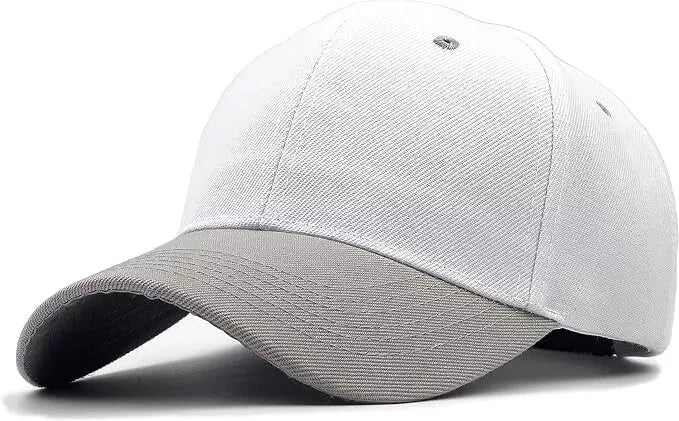 Plain Blank Solid Adjustable Baseball Cap Hats – Classic Style for Unisex Adults