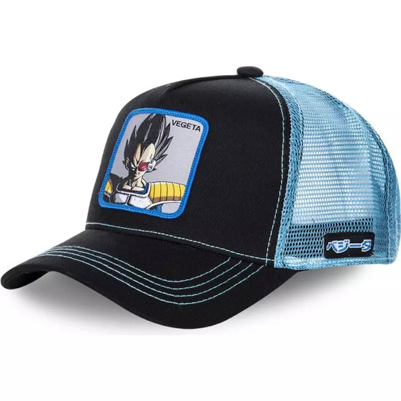 Anime Manga Dragon Ball Z Cartoon Mesh Snapback Trucker Fisher Baseball Cap Hat – Adjustable Unisex