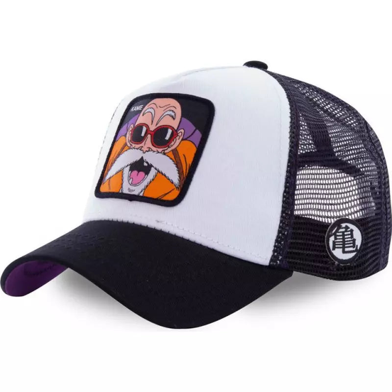 Anime Manga Dragon Ball Z Cartoon Mesh Snapback Trucker Fisher Baseball Cap Hat – Adjustable Unisex