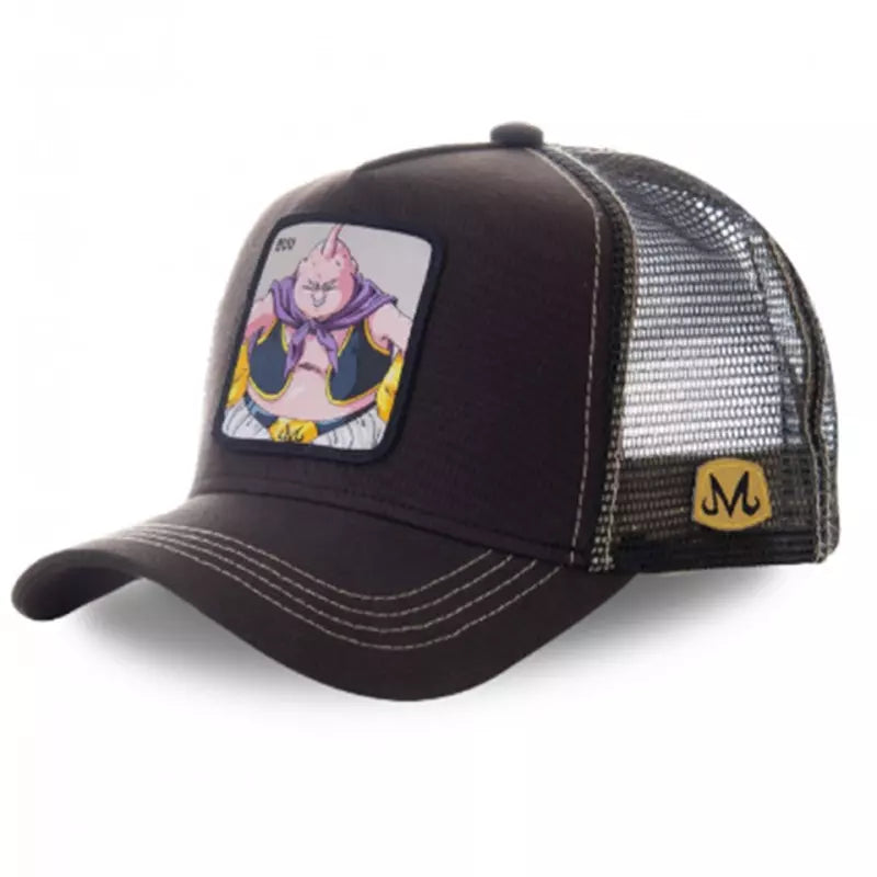 Anime Manga Dragon Ball Z Cartoon Mesh Snapback Trucker Fisher Baseball Cap Hat – Adjustable Unisex